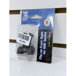 Flip-up front sight